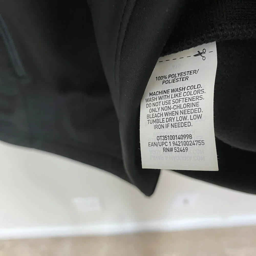 Ozark Trail Mens Black‎ Full Zip Softshell Jacket L Outdoor Gear Lightweight